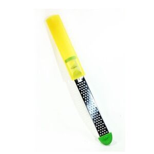 Trudeau Zest Micro Grater Stainless Steel Blade/Retractable Handle/Food Tool NIB